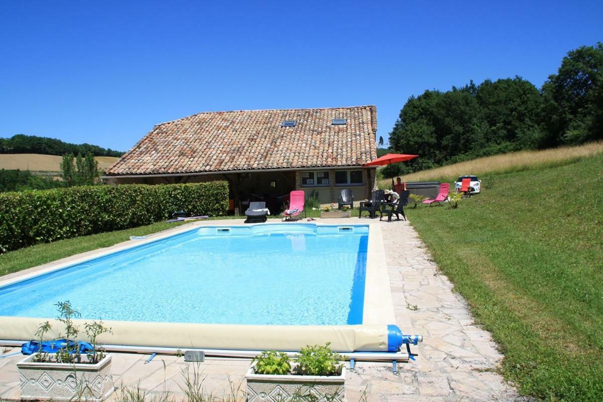 La Perle Du Lot Bed & Breakfast Castelnau-Montratier Exterior foto